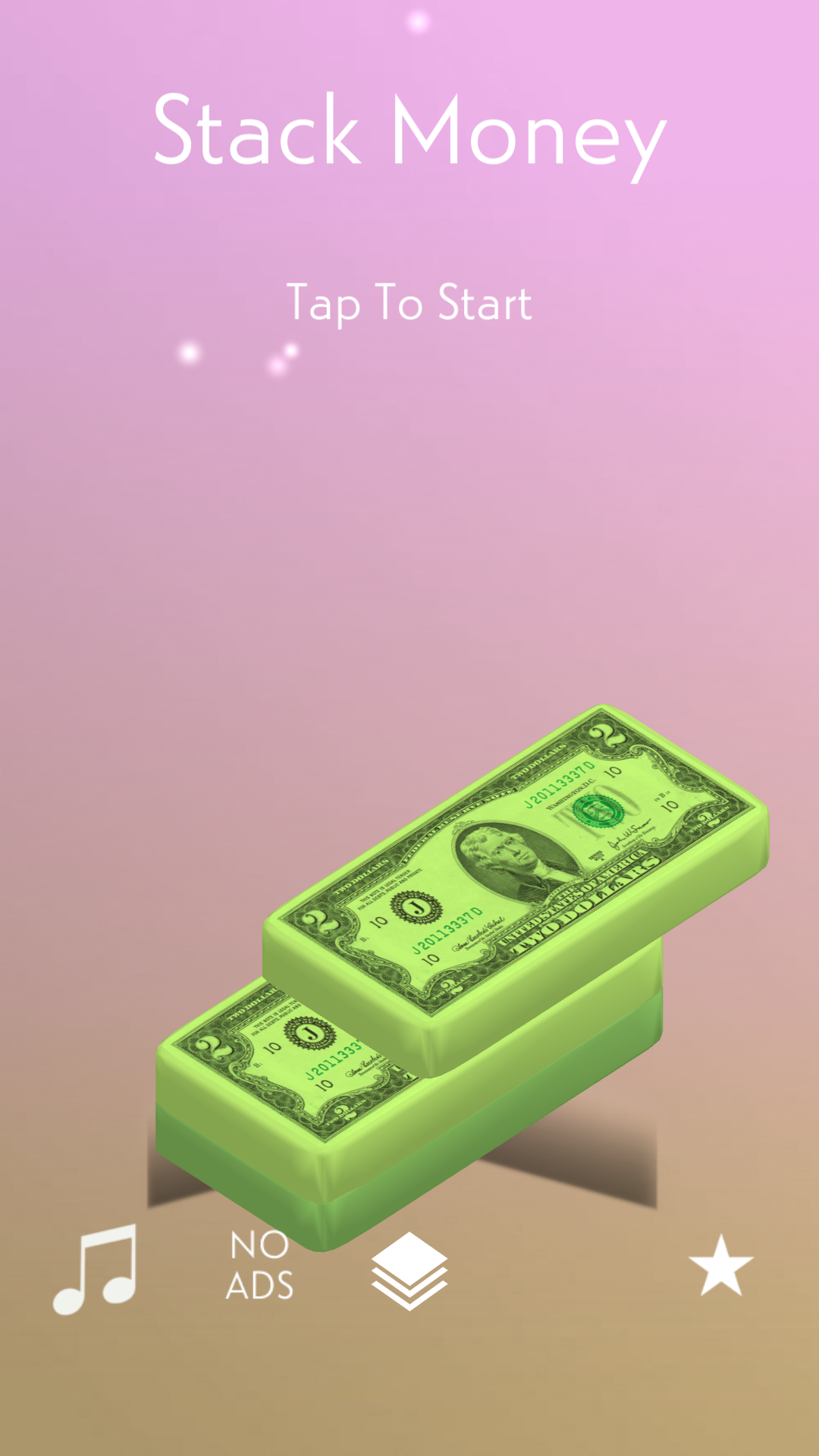 Screenshot of Stack Money