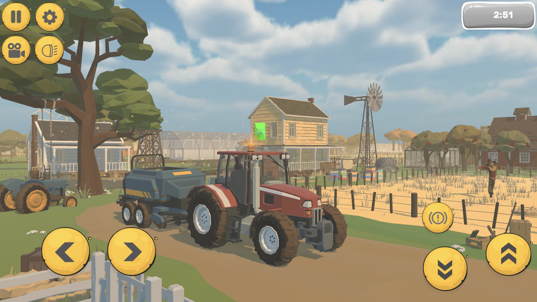 Simulador de jogo de trator agrícola versão móvel andróide iOS-TapTap