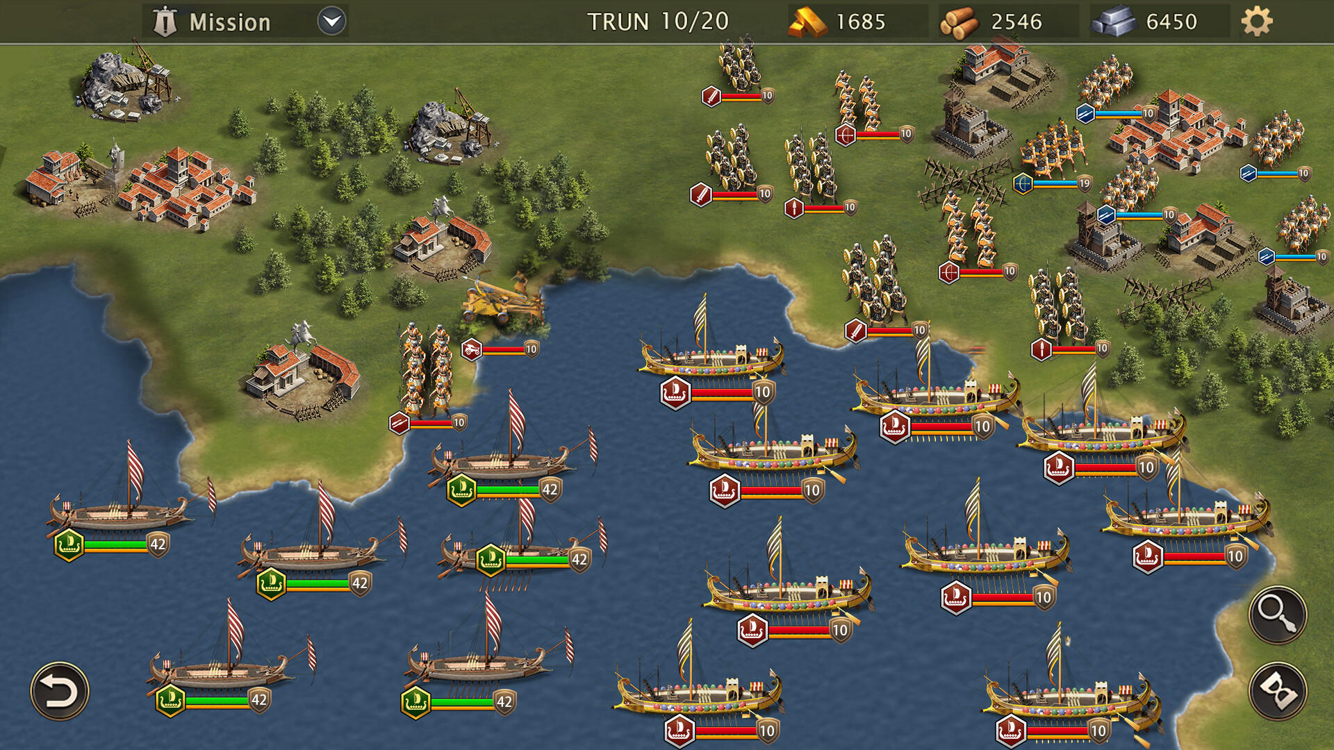 World War: Rome - Free Strategy Game ภาพหน้าจอเกม