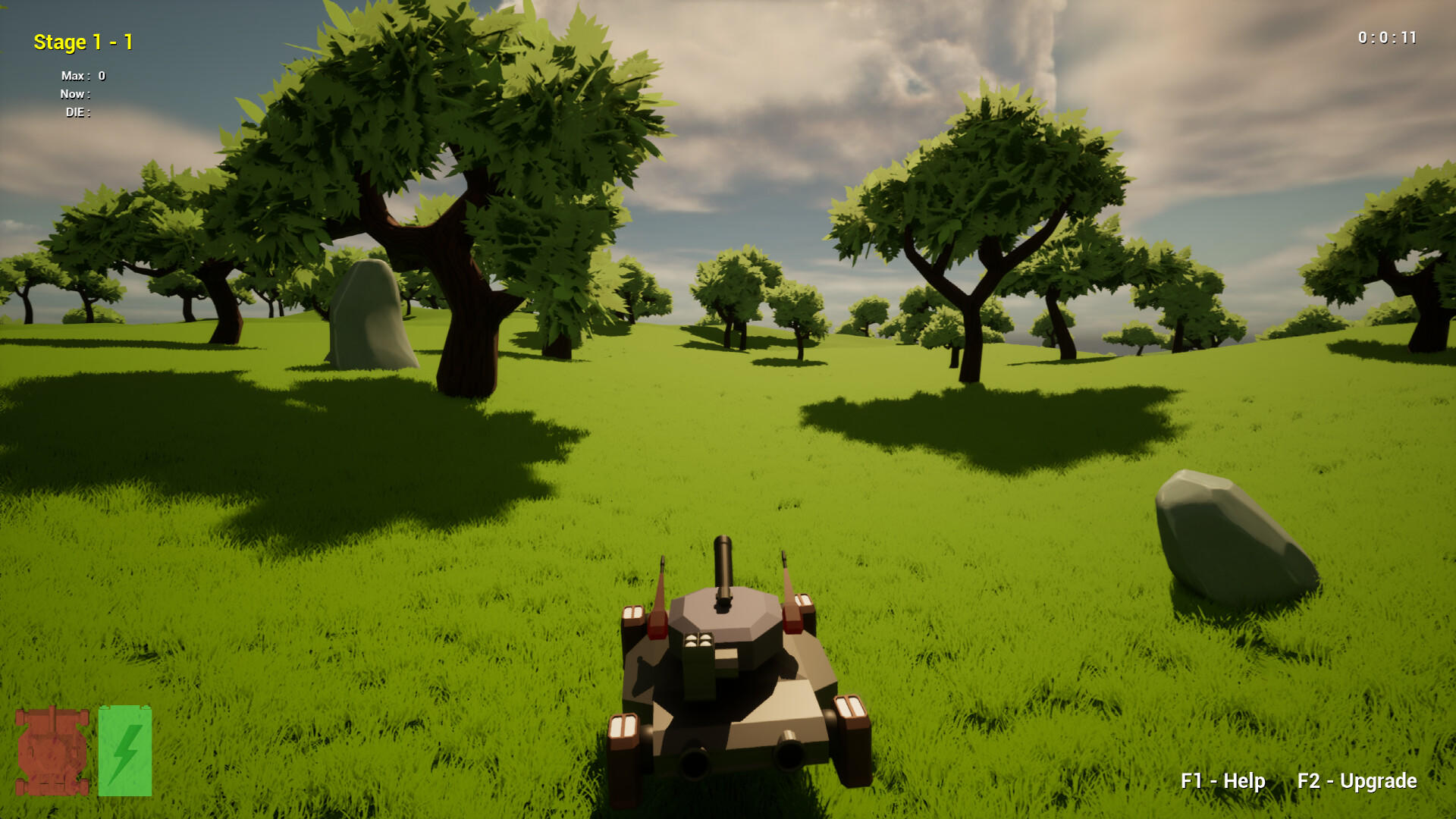Hover Shooting Defence screenshot game