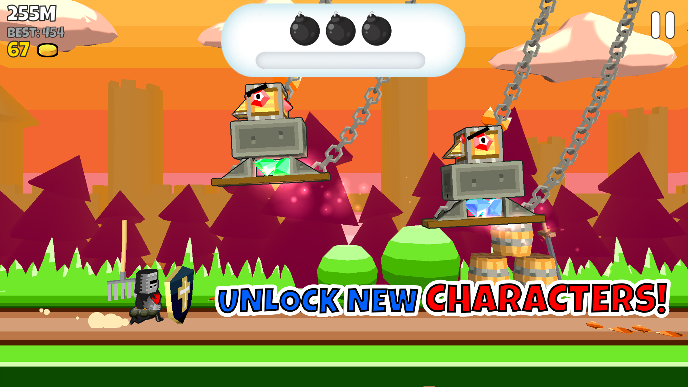 Скриншот игры Dyna Knight