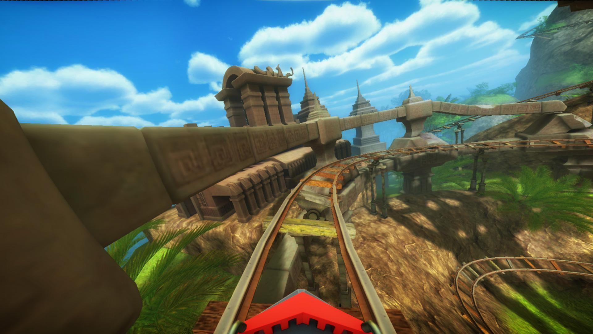 Roller Coaster VR attraction Game Screenshot