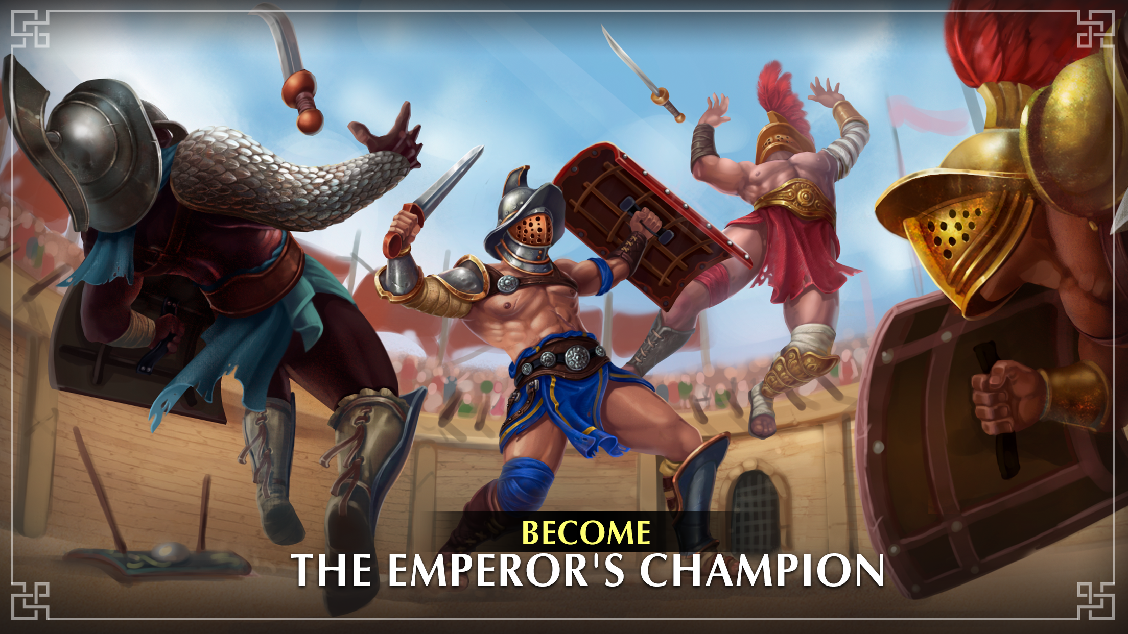 Gladiator Glory: Duel PVP Arena Fighting Warriorsのキャプチャ