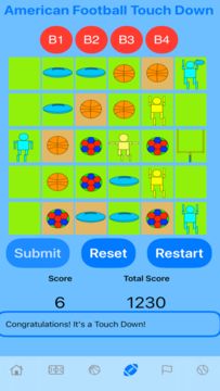 Sports Trace Puzzle Game Screenshot