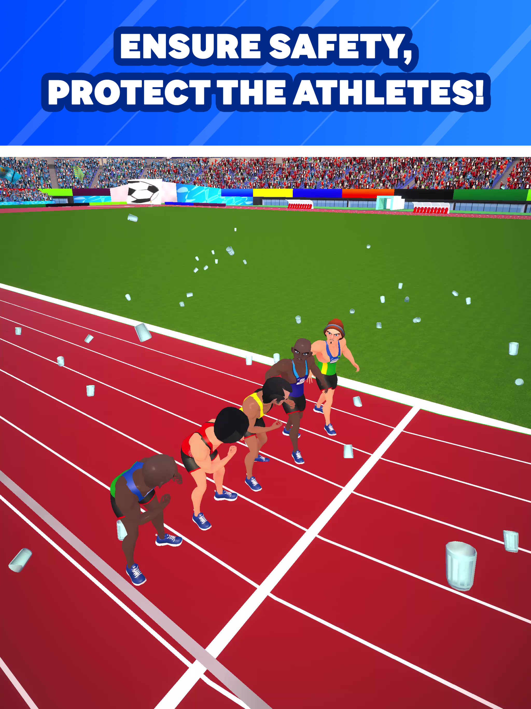 Sport Defender - Police Game Game Screenshot