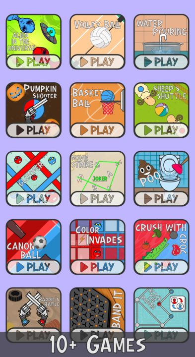 2 Player games : the adventure 게임 스크린샷