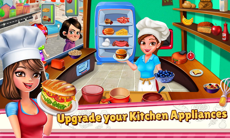 Cooking Chef Emmy's Restaurant Game Screenshot