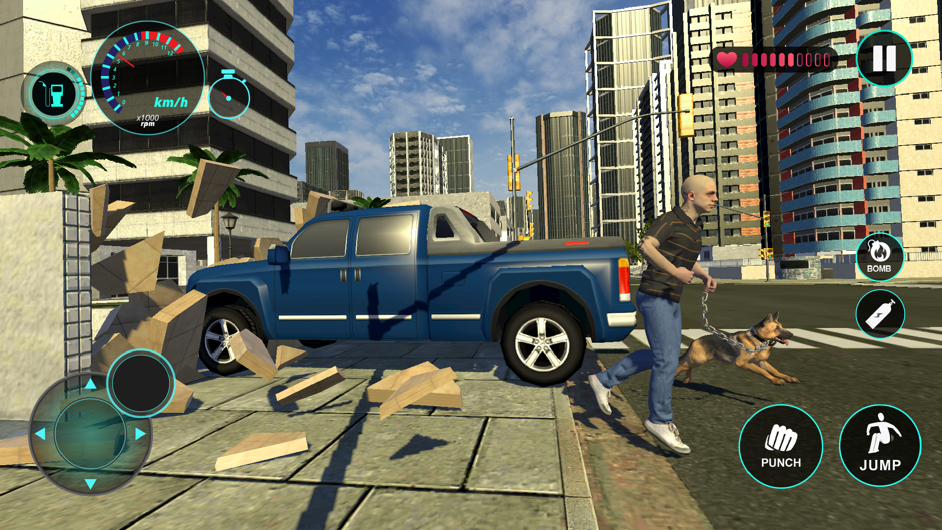 Screenshot of GT Car Driving Simulator Game