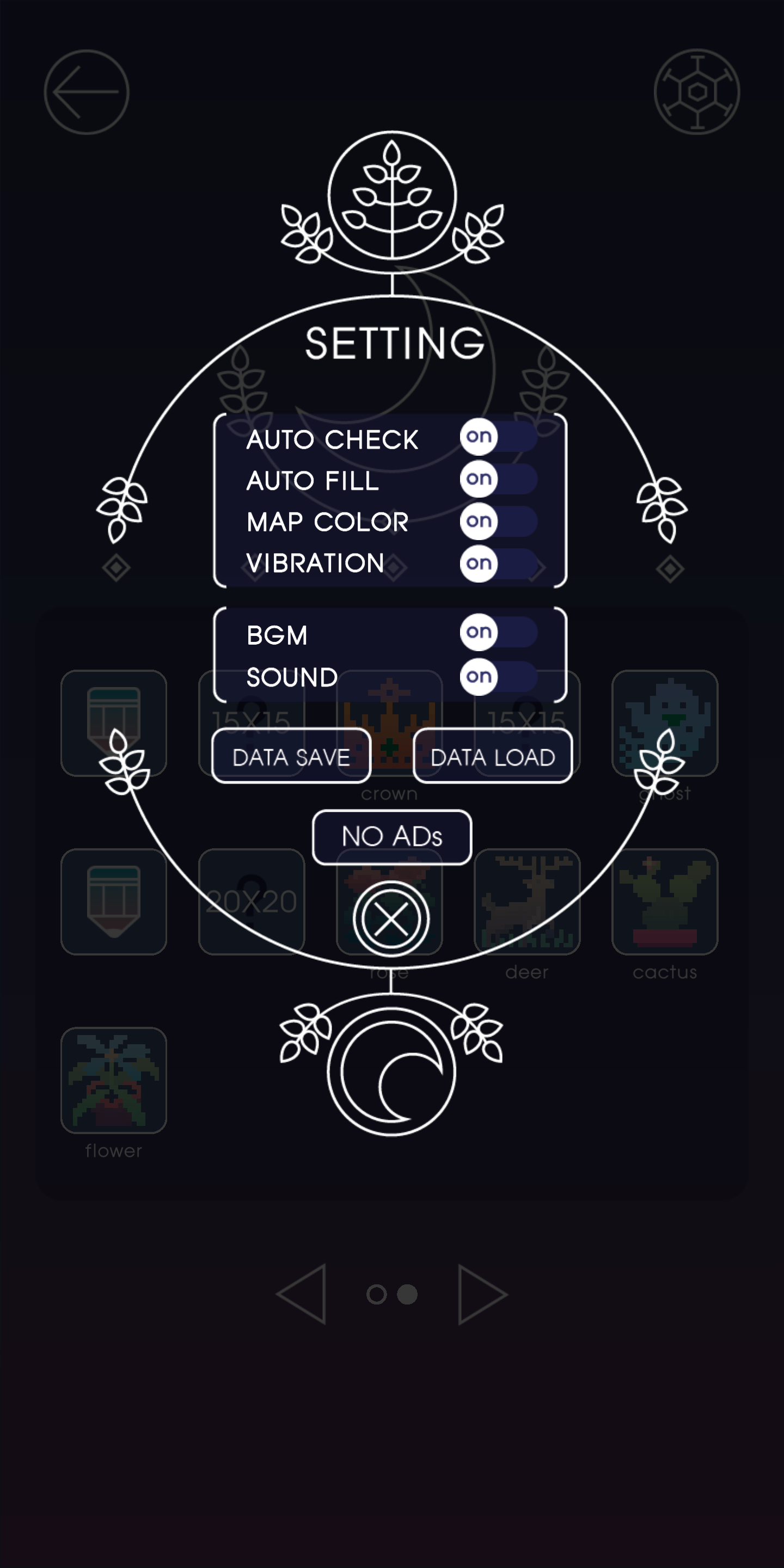 Luna Story I (nonogram) Game Screenshot
