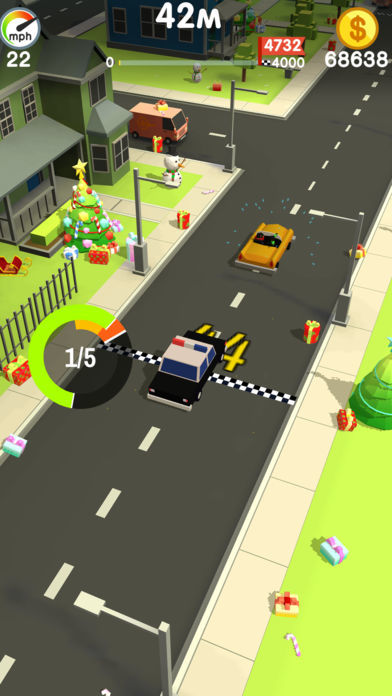 Screenshot of Crashy Cops!