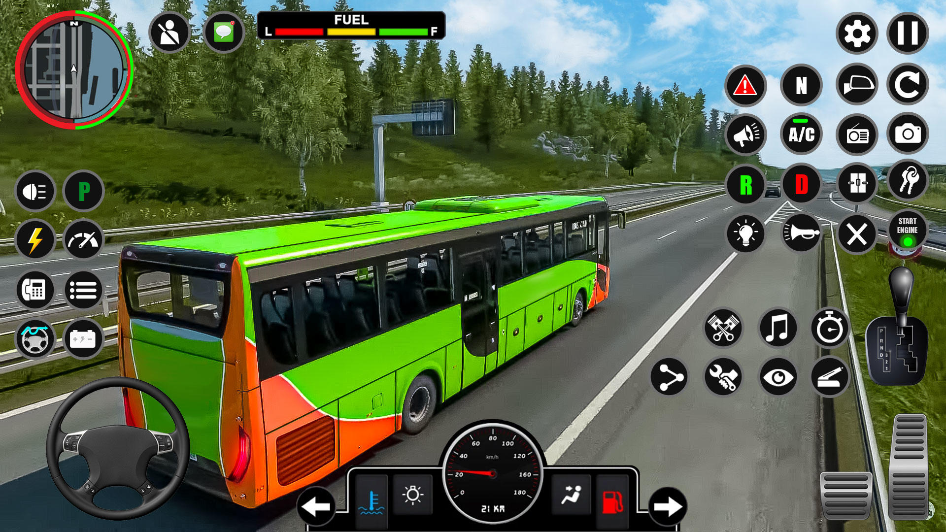 Screenshot of US City Bus Simulator Bus Game