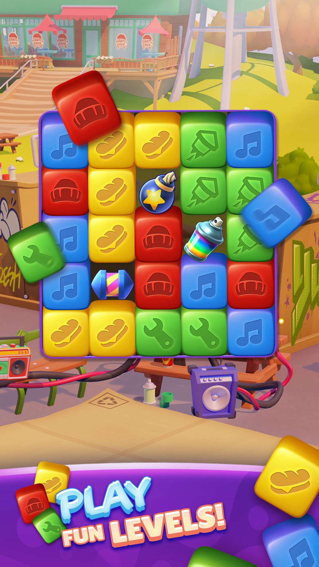 Subway Surfers Blast Game Screenshot