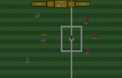 Screenshot of Zombie Football