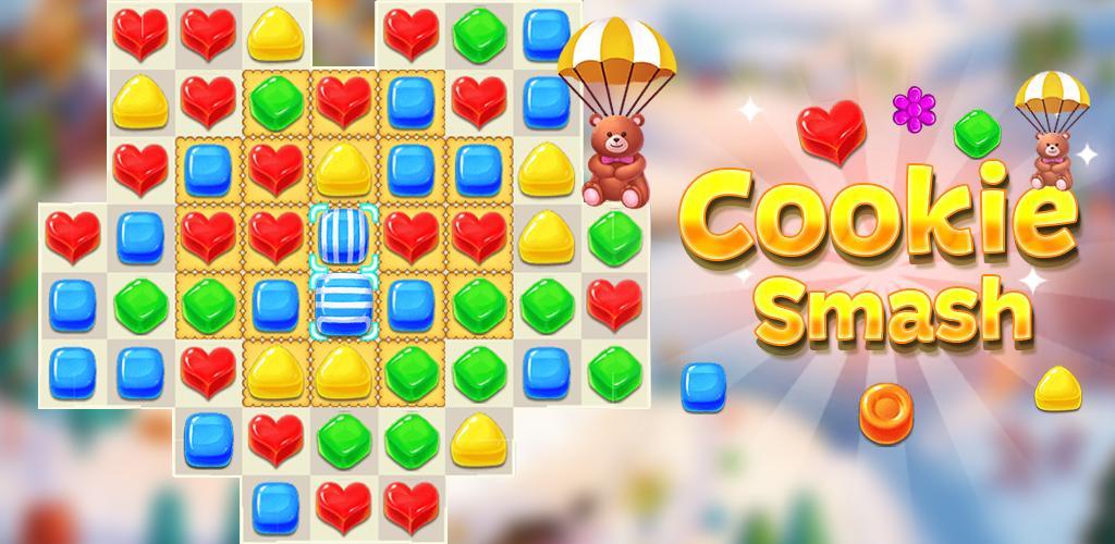 Banner of Cookie Smash Nuovo gioco Match 3 gratuito | Scambia caramelle 3.0.5