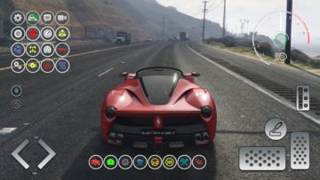 Drive Race: Ferrari LaFerrari Game Screenshot