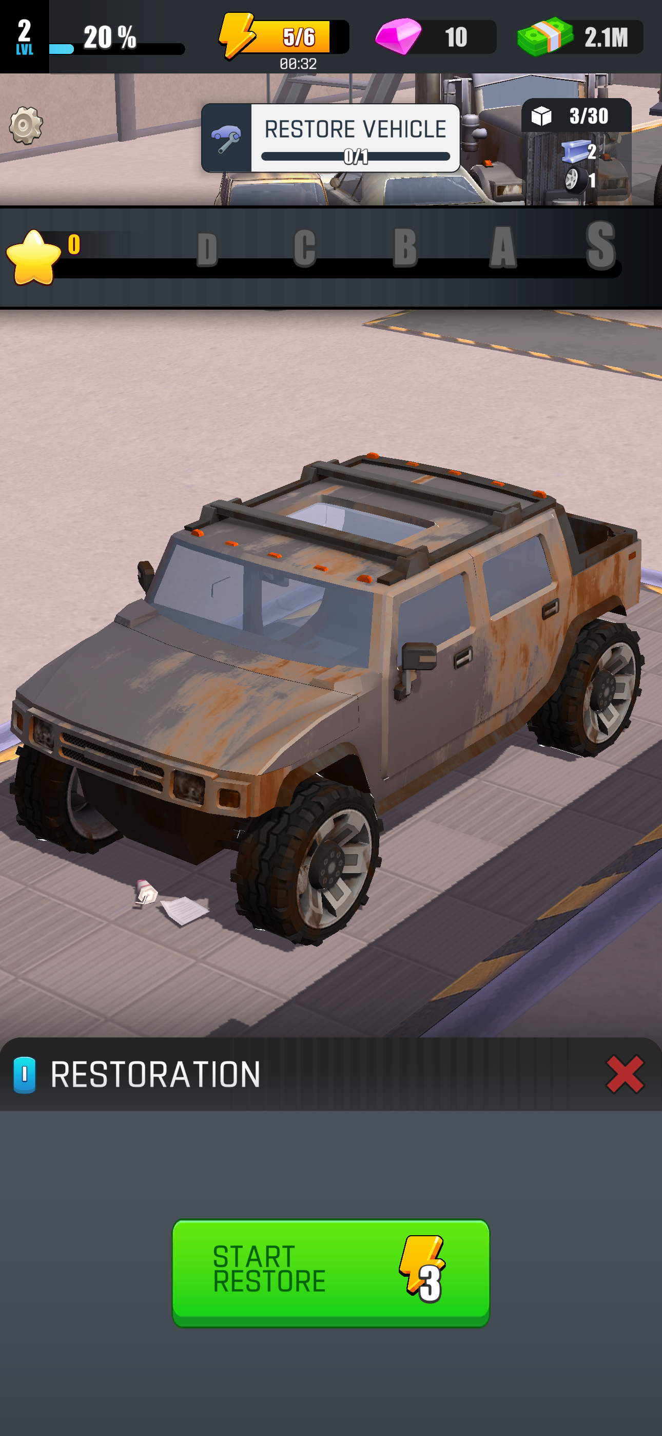 Garage Makeover: Car mechanic Game Screenshot