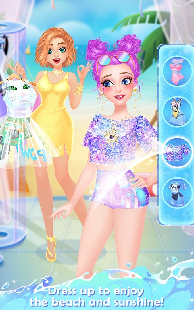 Screenshot of Fashion High School: Beach Party Queen