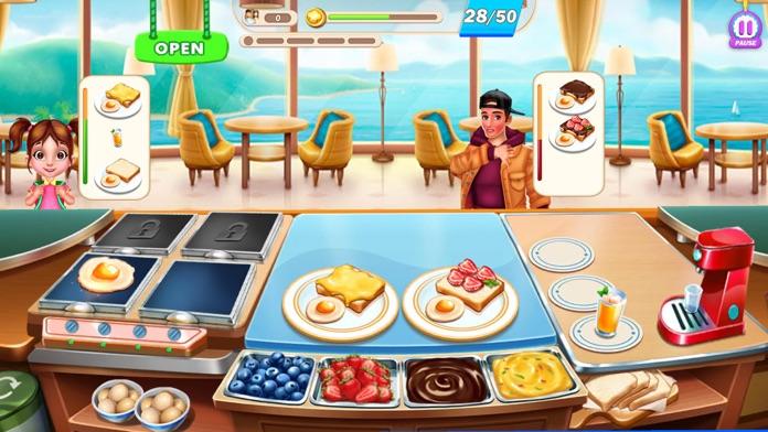 Cuplikan Layar Game Restaurant Cooking Food Master