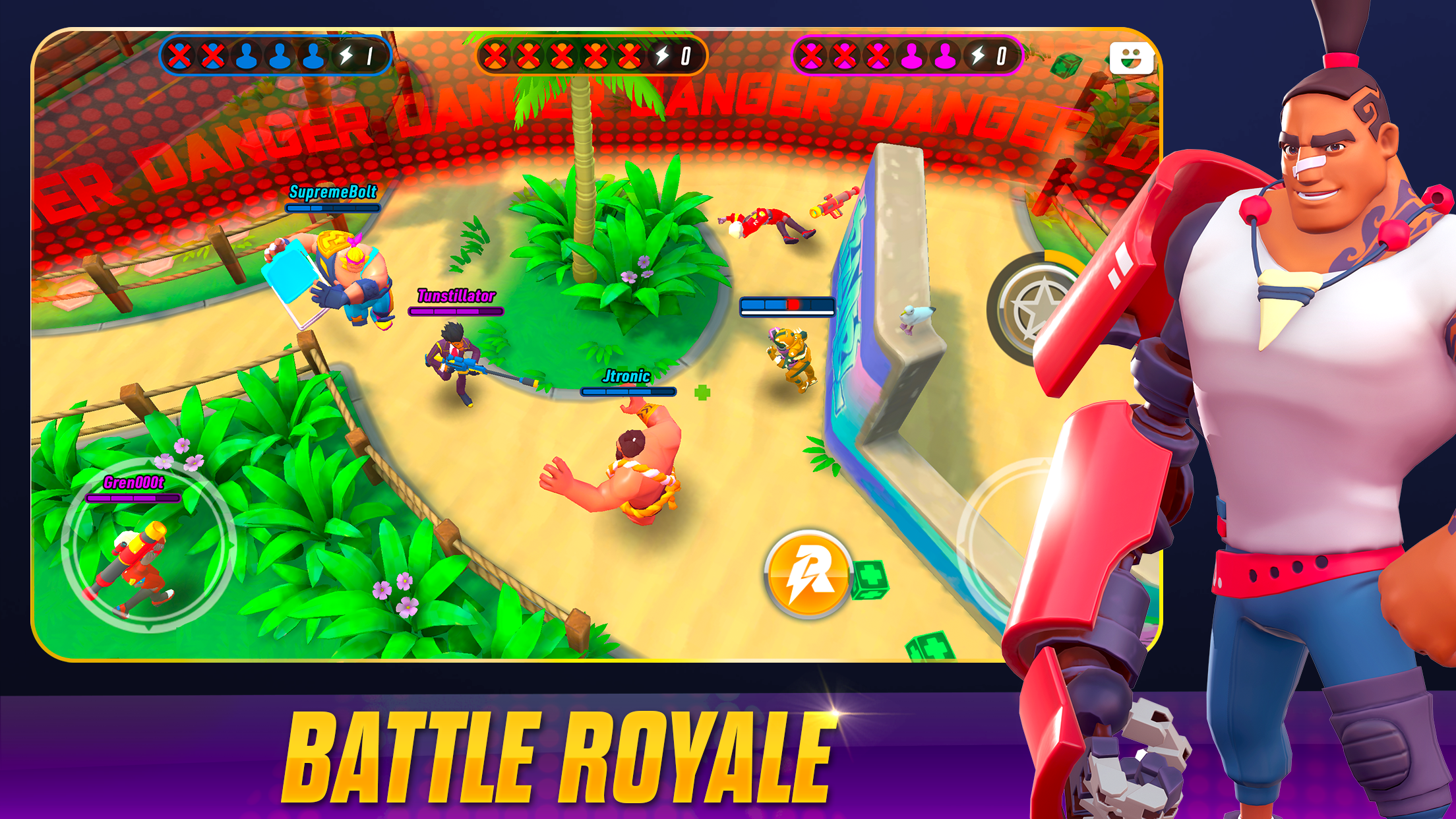 Screenshot of Rumble League
