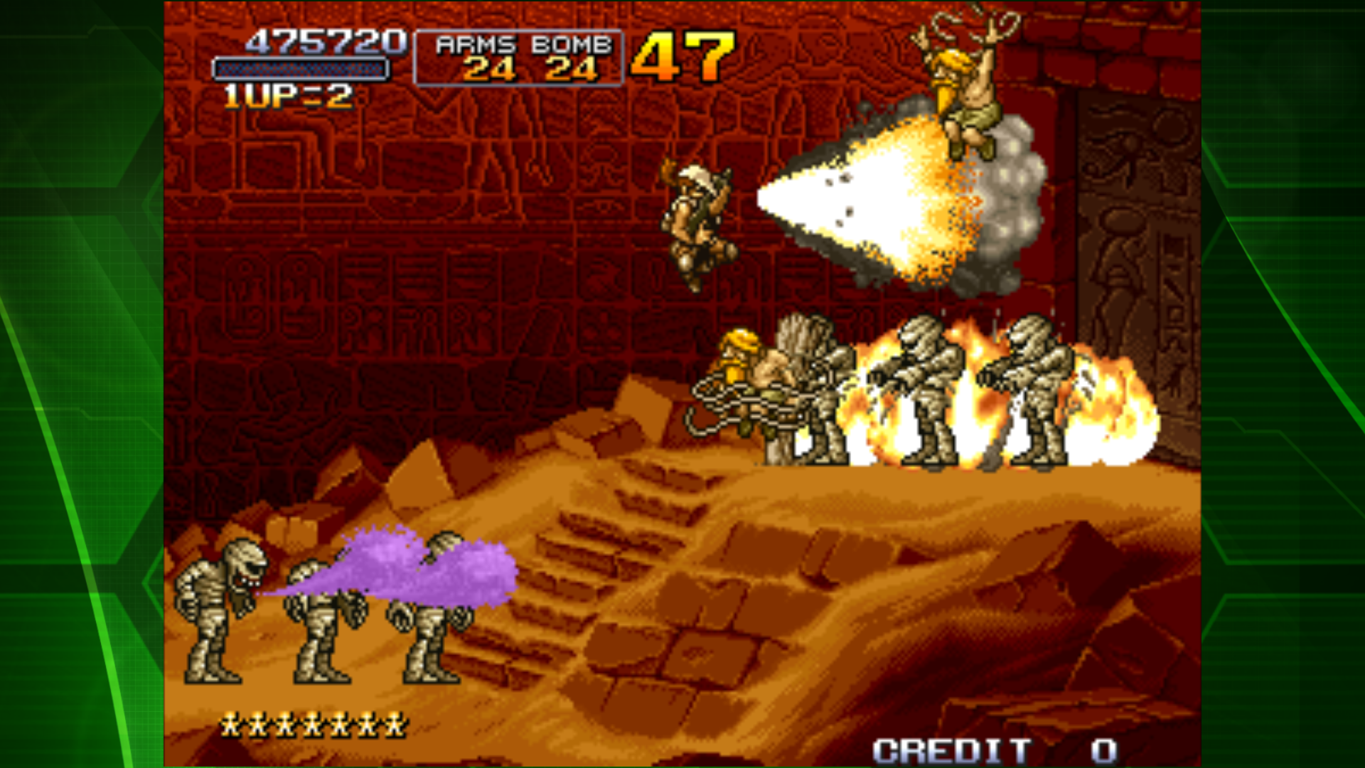 METAL SLUG 2 ACA NEOGEO Game Screenshot