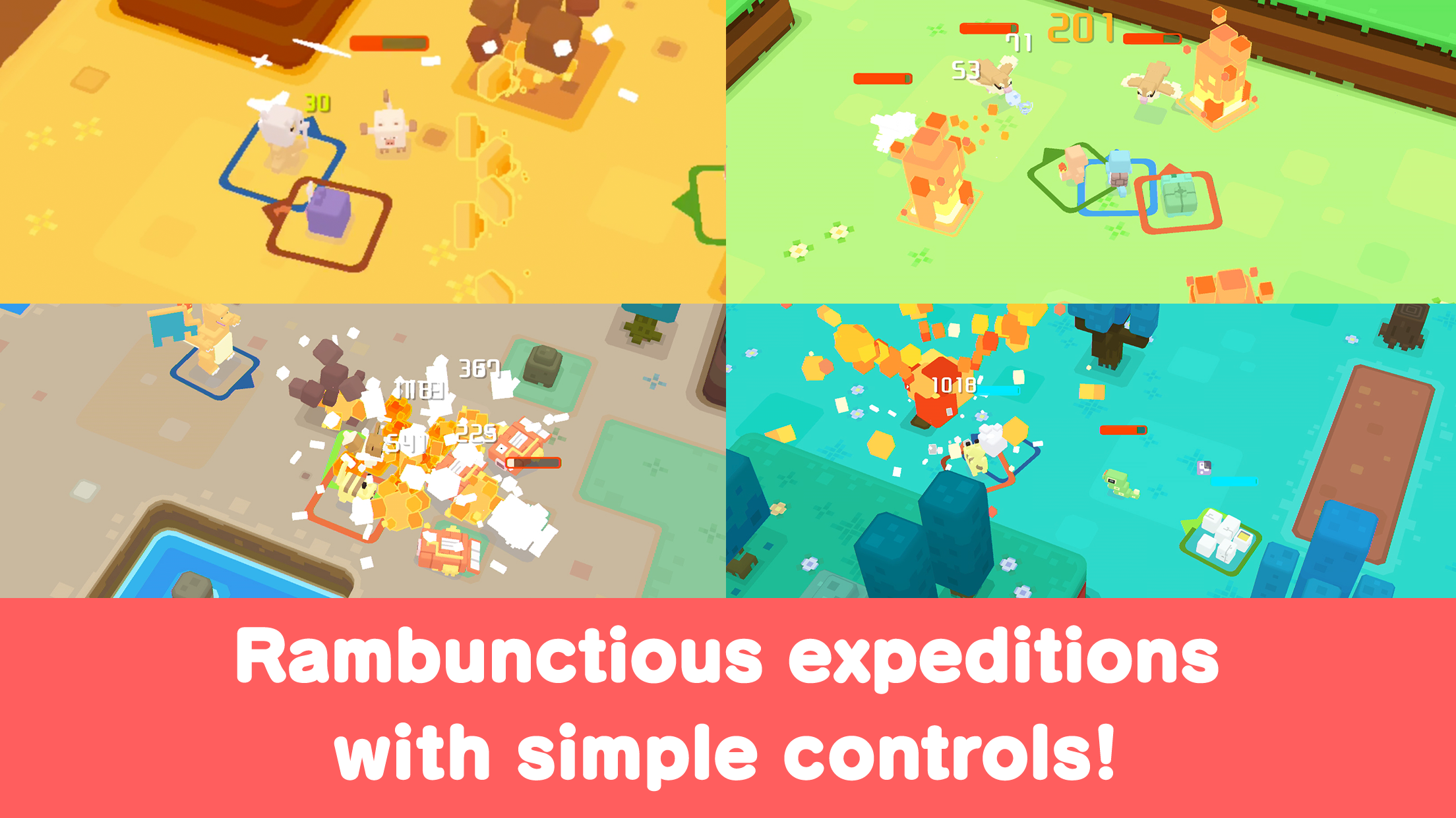 Pokémon Quest Game Screenshot