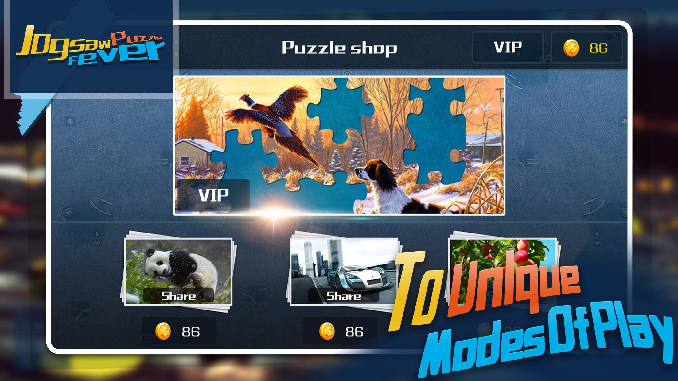 Screenshot 1 of Jigsaw Puzzle Fever - Trò Chơi Ghép Hình Cổ Điển 1.2.4