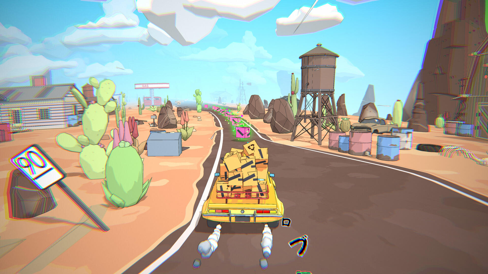 Super Box Delivery: Beyond the Horizon Game Screenshot