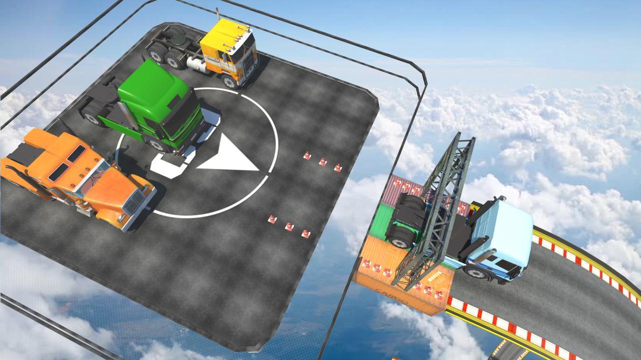 Mega Ramp Transform Racing: Transformer Games Game Screenshot