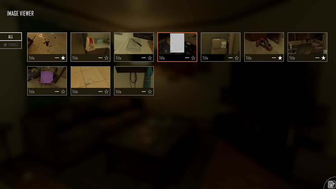 Screenshot of Scene Investigators