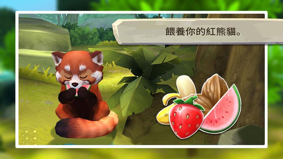 我的紅熊貓 - 可愛的動物模擬程式遊戲截圖