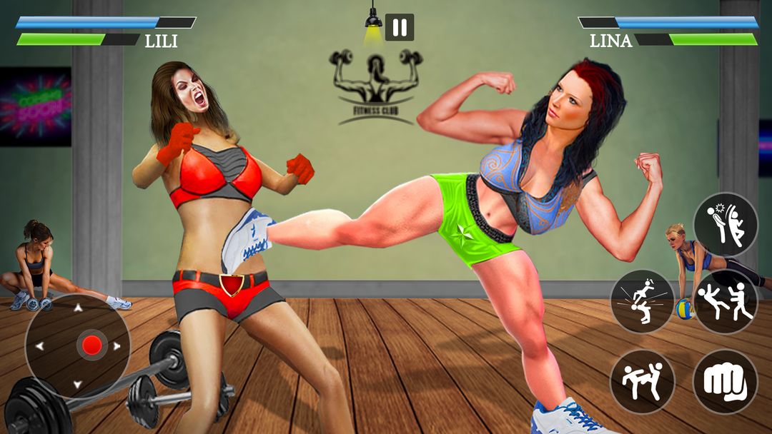 Kung Fu Gym Fighting Games ภาพหน้าจอเกม