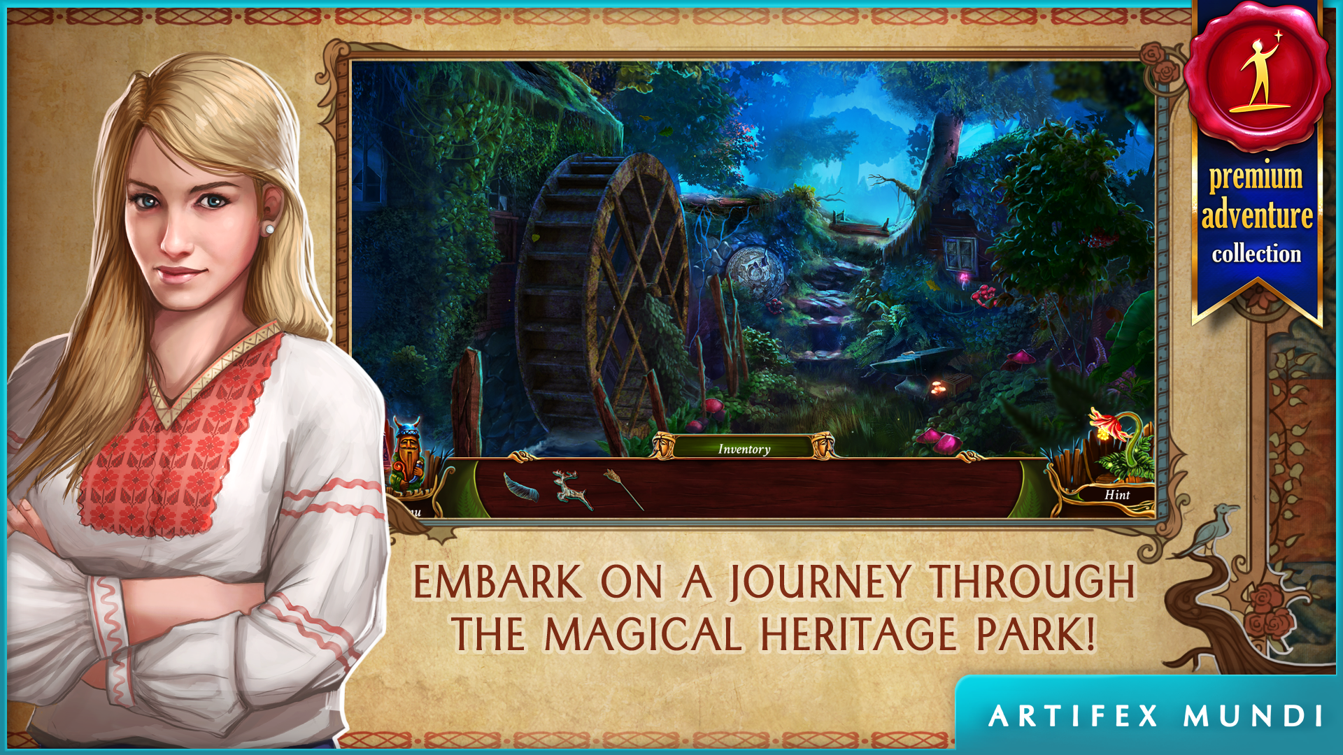 Скриншот игры Eventide: Slavic Fable