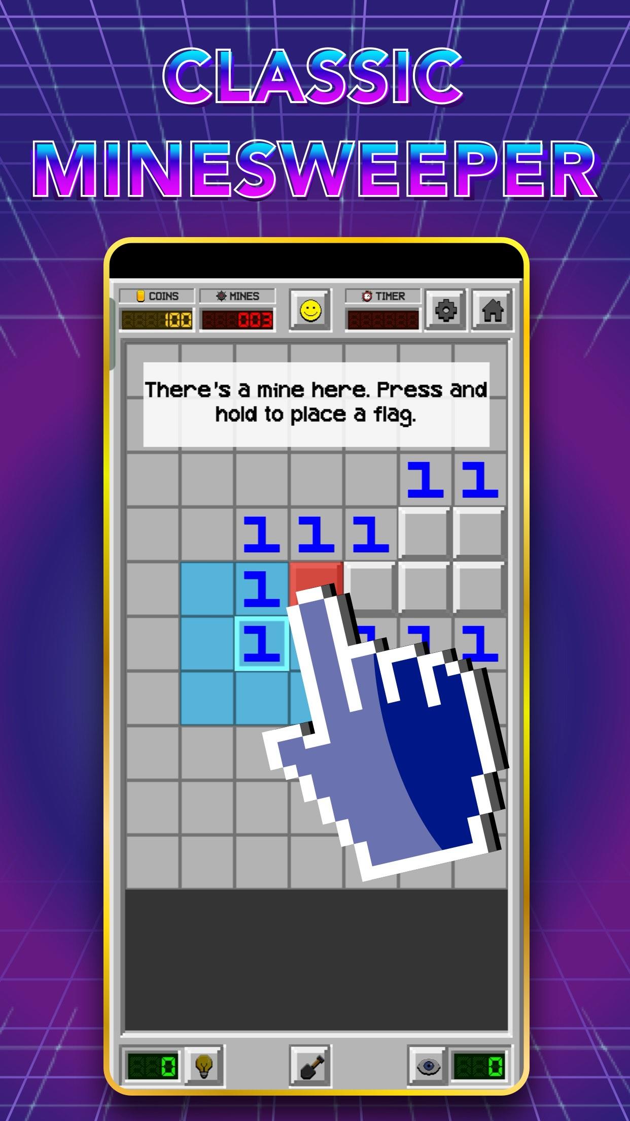 Screenshot 1 of Minesweeper Classic 1.1.2