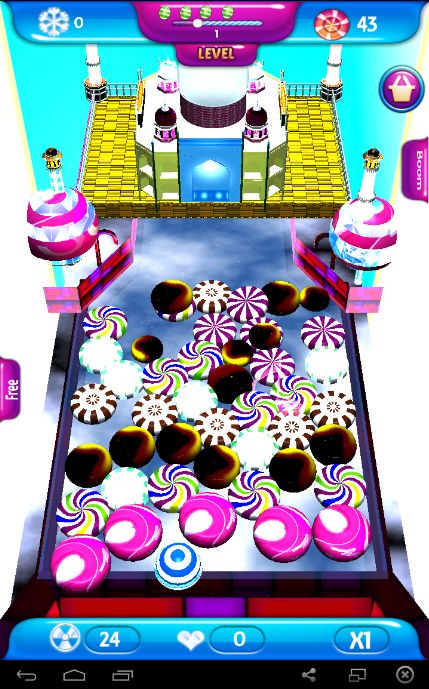 Candy Dozer Game Screenshot