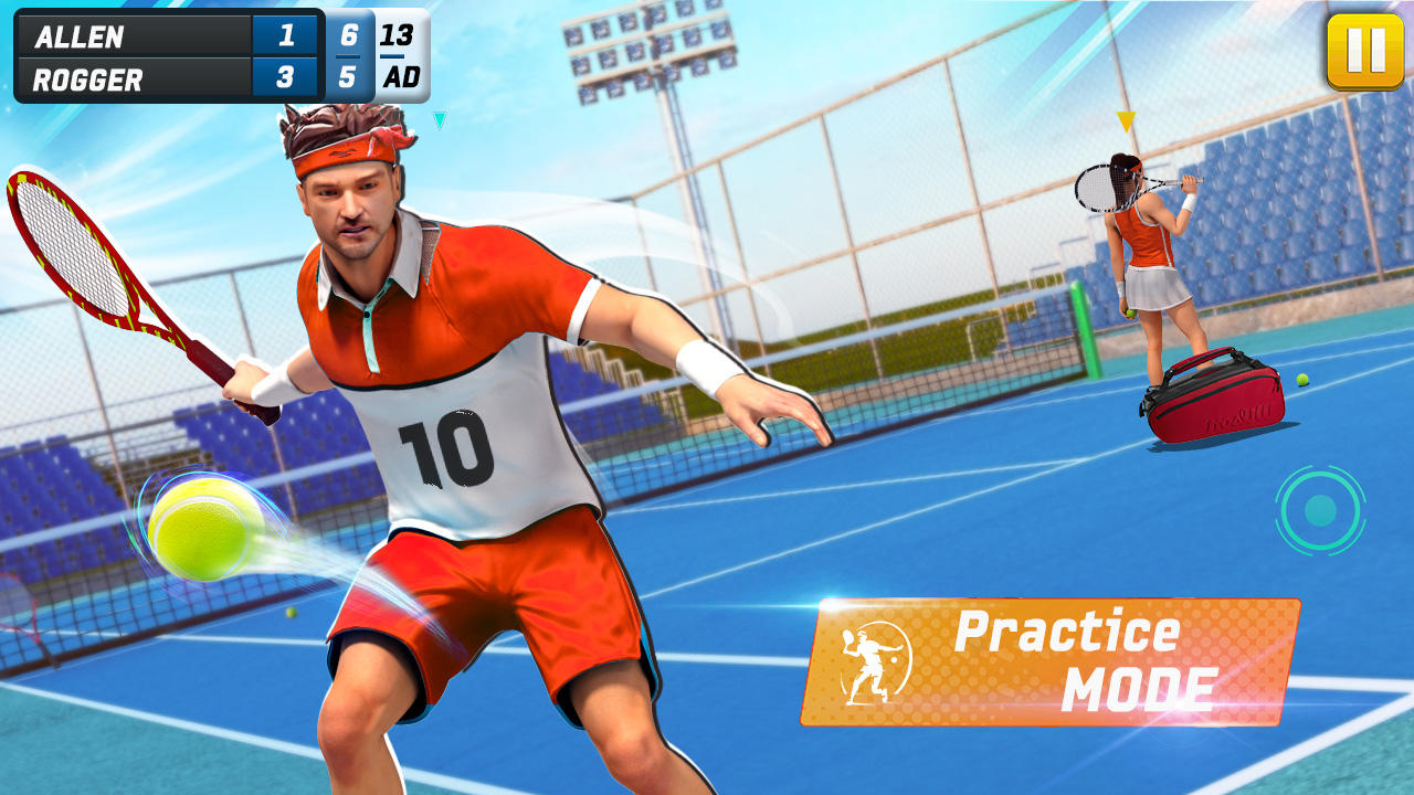Open World Lawn Tennis Spo Game Screenshot