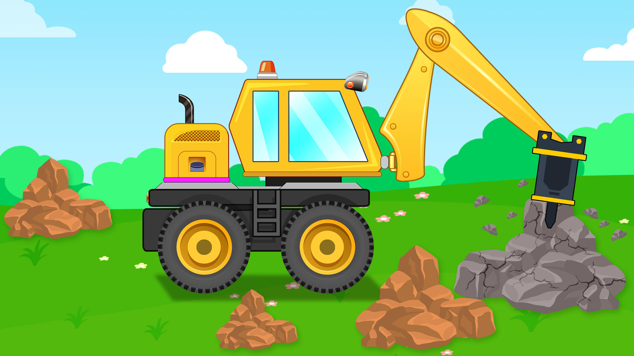 Скриншот игры Construct House Building Truck