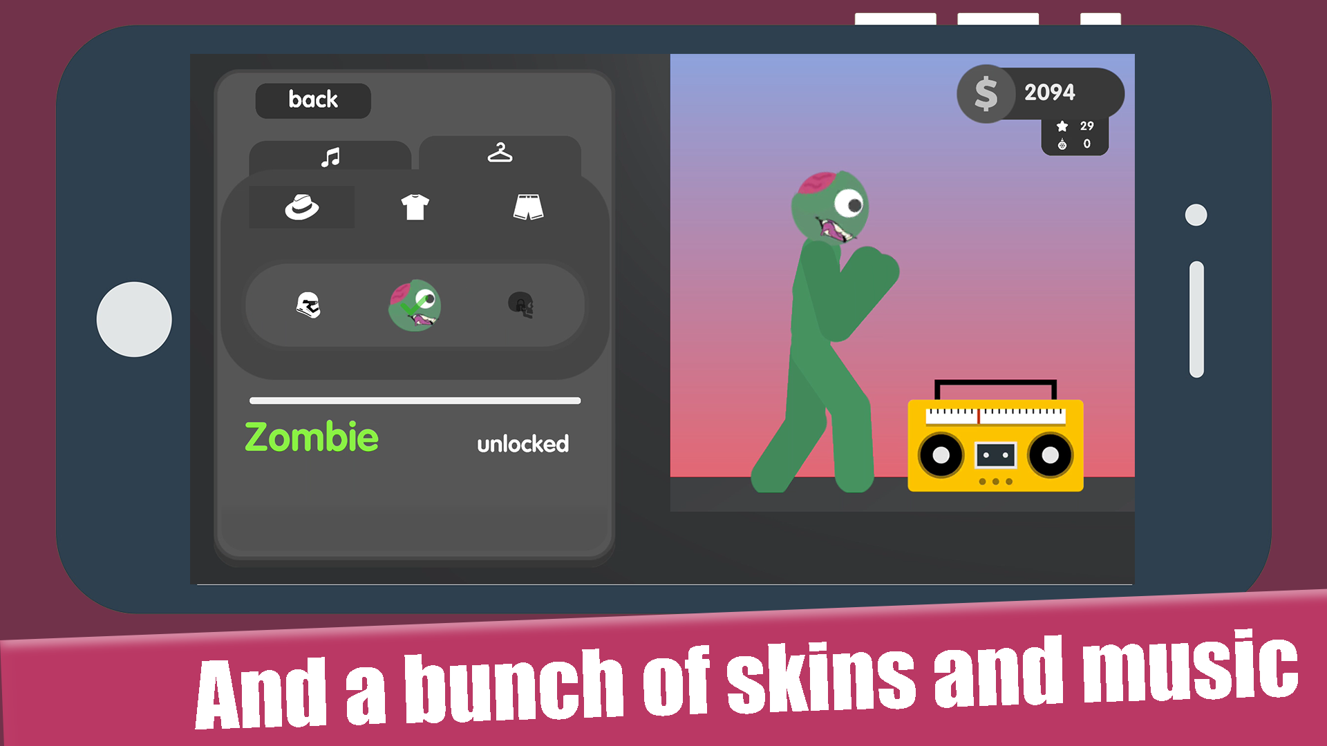 Screenshot of Stickman flip on the bar 2