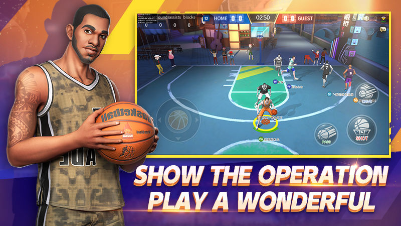 Screenshot of Street Basketball Superstars