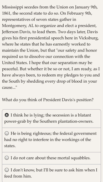 Cuplikan Layar Game Choice of the Vampire