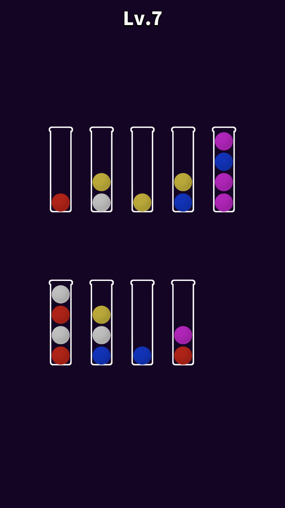 Ball Sort Mania Game Screenshot
