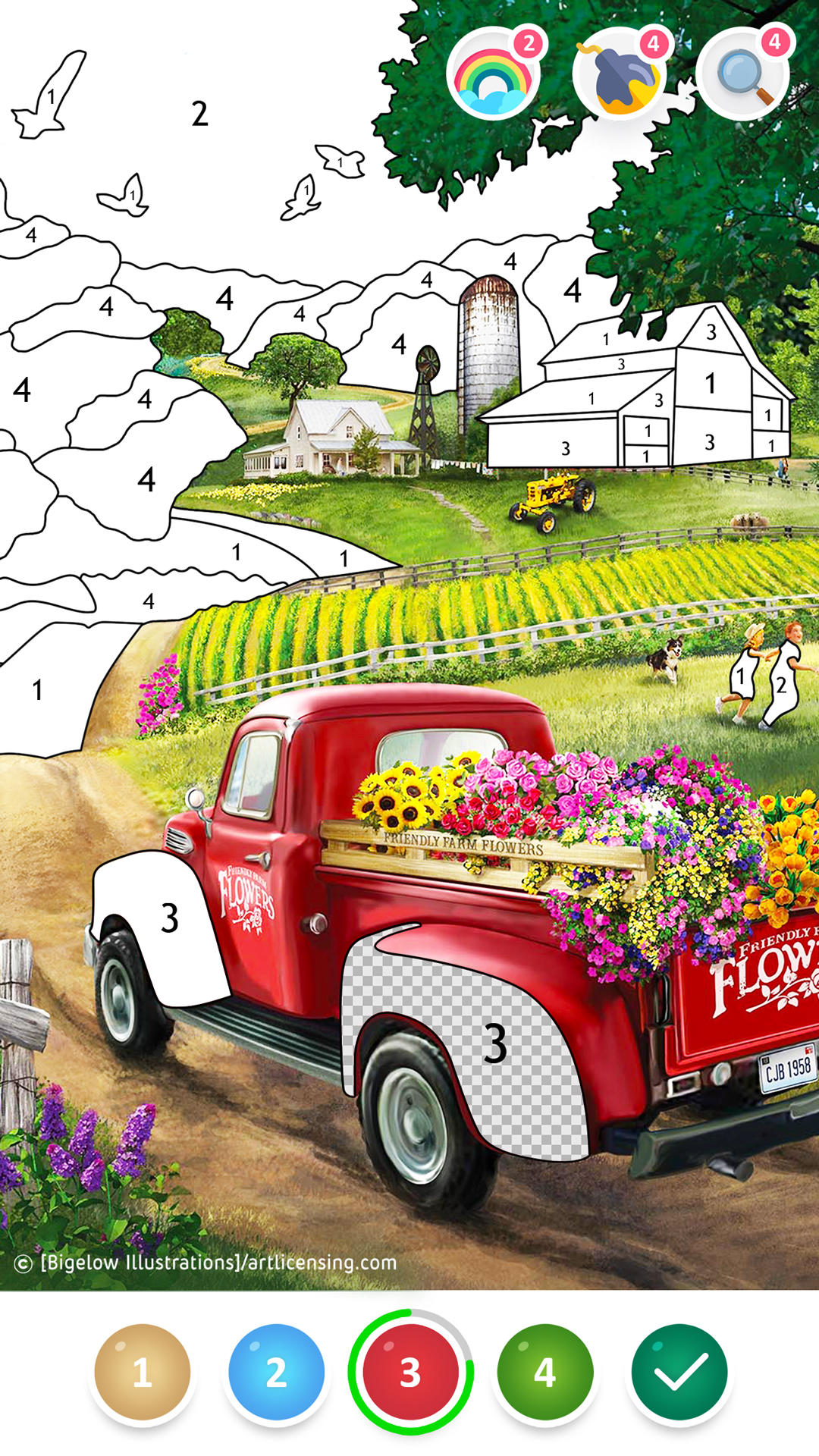 Magic Color by Number: Paint Game Screenshot