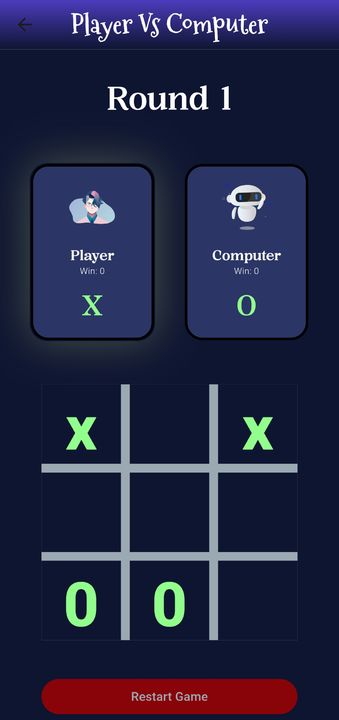 Tic Tac Tangle Game Screenshot