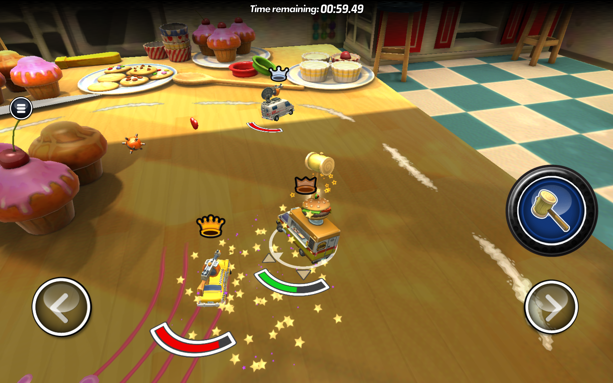 Micro Machines Game Screenshot