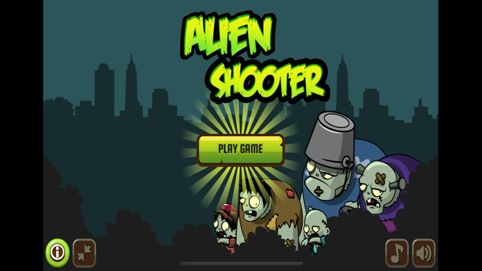 AlienShooter-Zombie Buster Game Screenshot