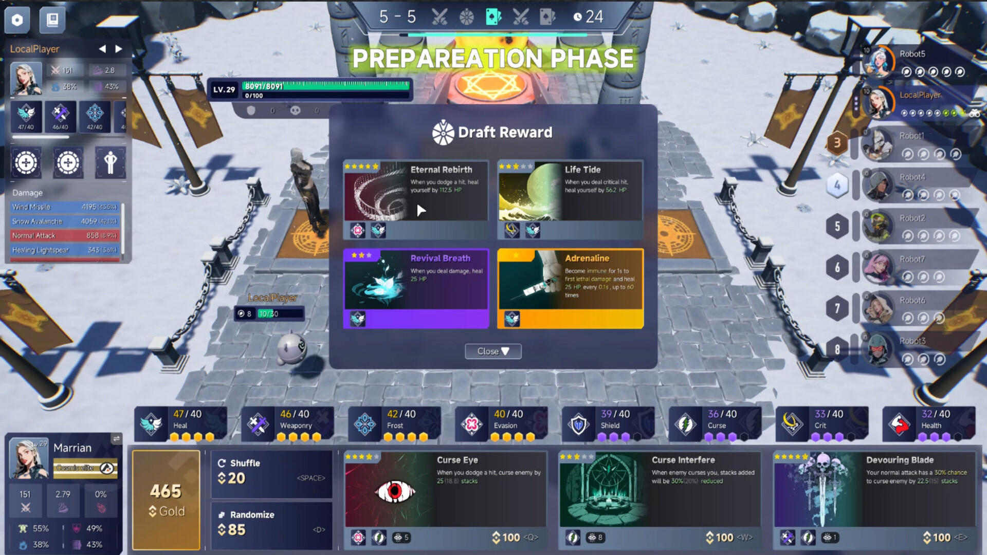 Alpha League screenshot game