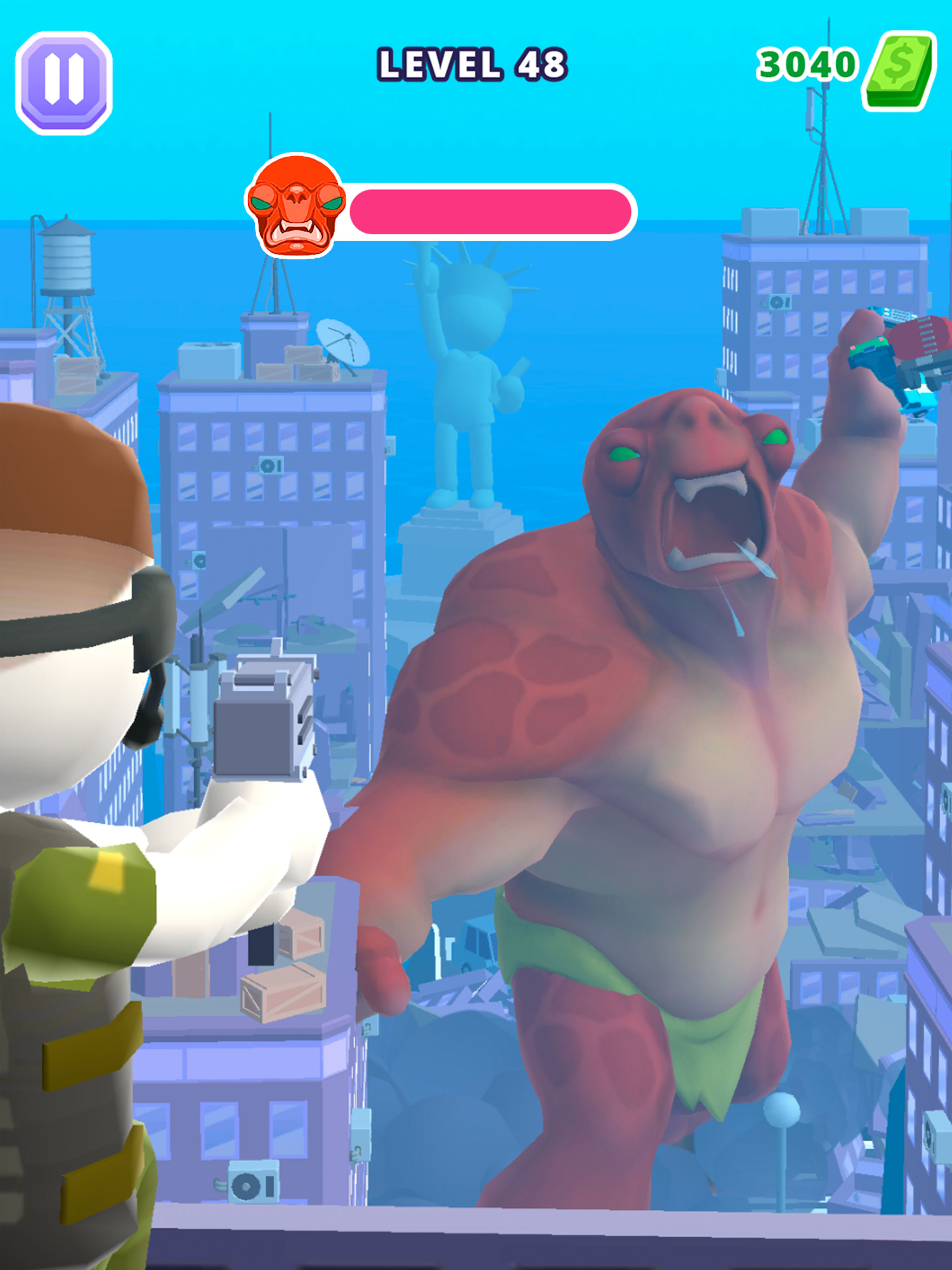 Heli Monsters - Giant Hunter screenshot game