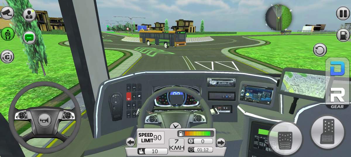 Bus Simulator Coach Indonesia Game Screenshot