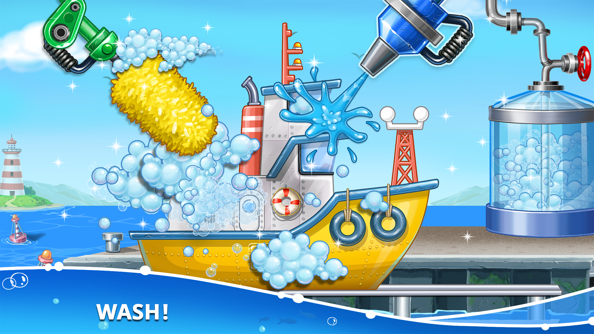 Island building! Build a house Game Screenshot