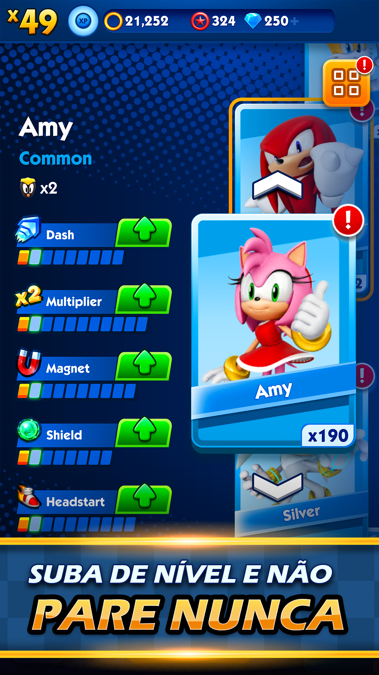 Captura de Tela do Jogo Sonic Dash: Endless Rush