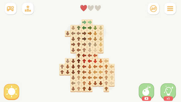 Unpuzzle Quest ภาพหน้าจอเกม